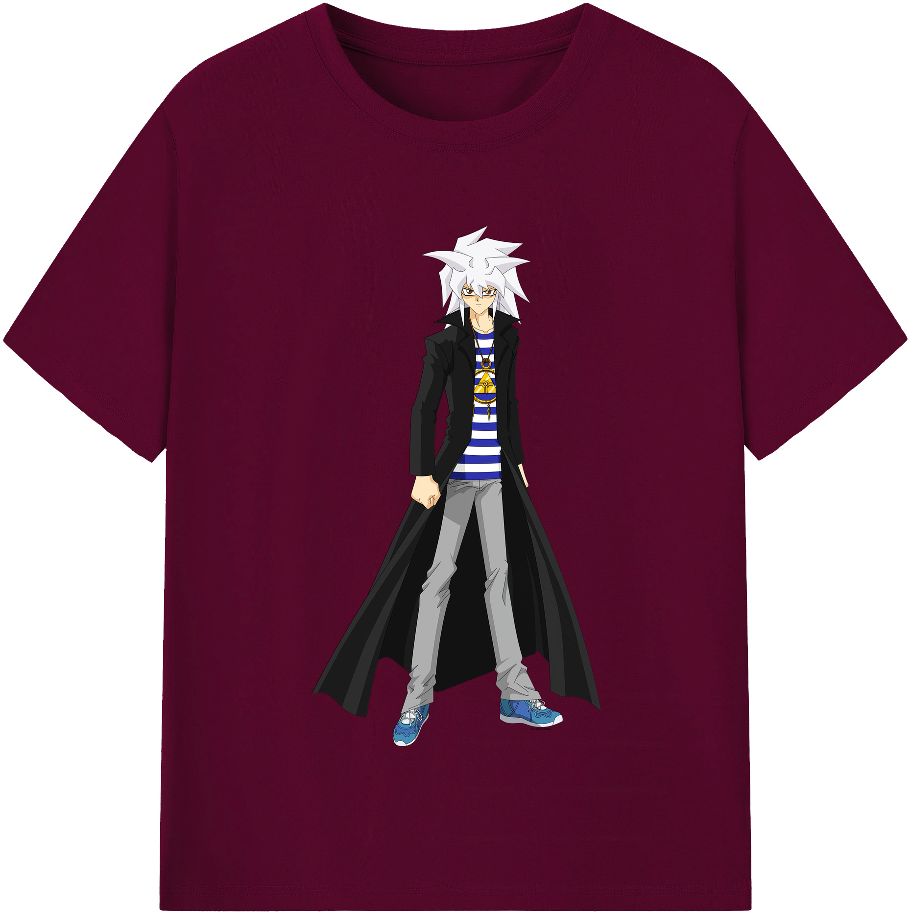 （画像用） 遊☆戯☆王 Yu-Gi-Oh! レディースカジュアルプリントTシャツ（綿100％）